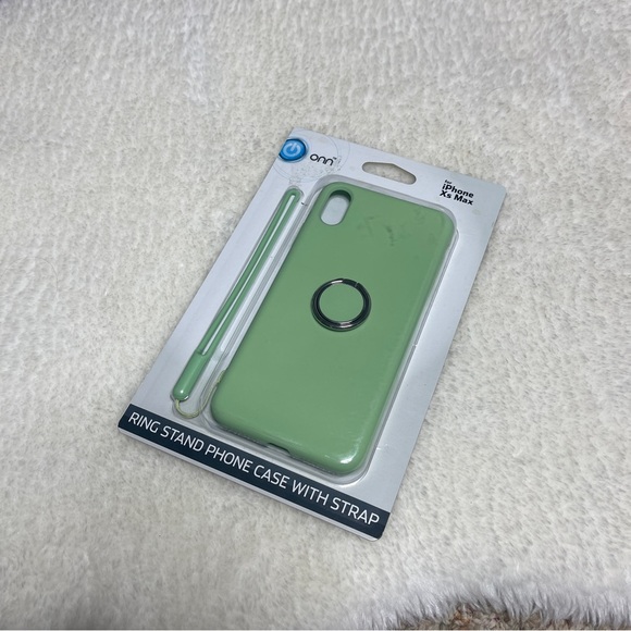 Onn iPhone XS Max Ring Stand Phone Case with Strap - Picture 8 of 9